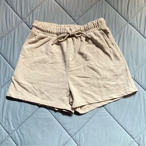 💝3/$20 Women's Athletic Cream Shorts